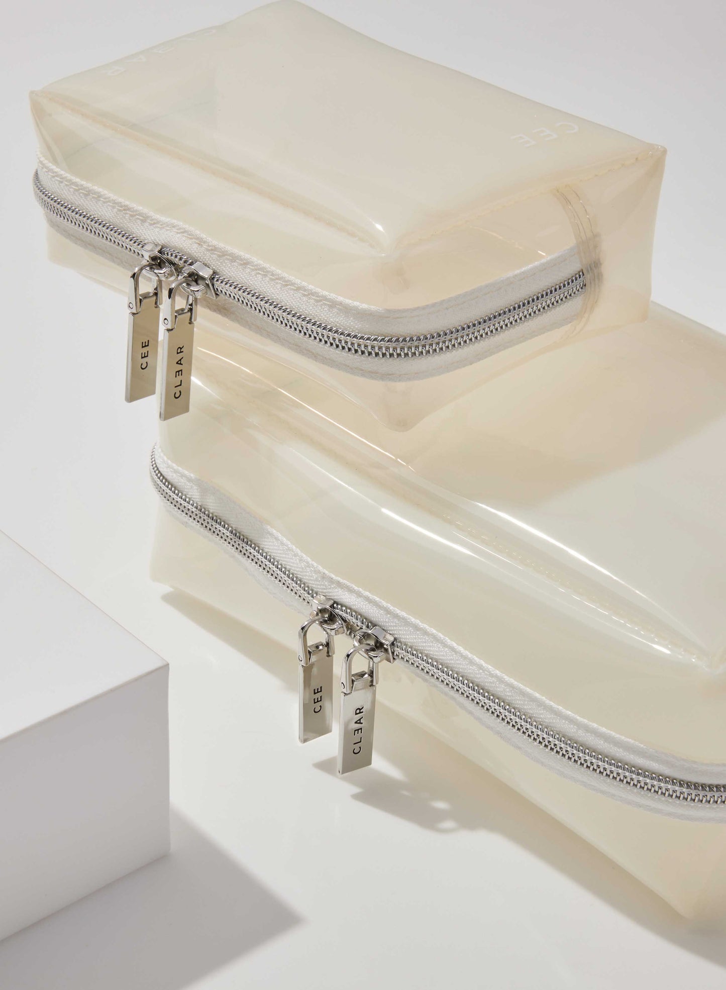 MILKY SMALL + MINI COSMETIC CASE SET